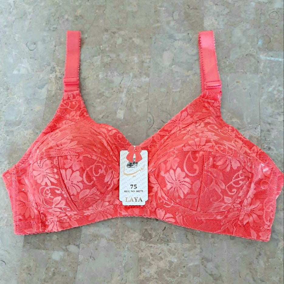 #103 - Petal Design Wire-Free Unpadded Bra