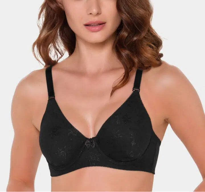 #202 - Lace Minimizer Underwired Unpadded Seamless Bra