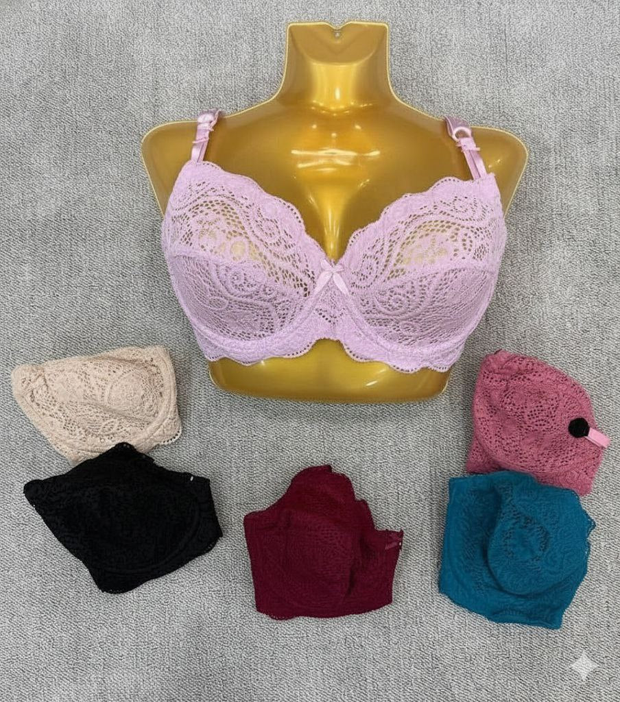 #216 - Underwired Soft Cup Lace Bra
