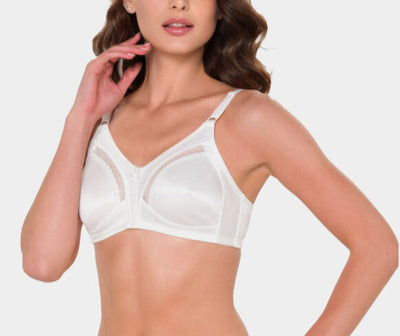 #110 - Satin Minimizer Bra Wire-free Without Padding