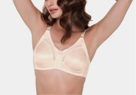 #110 - Satin Minimizer Bra Wire-free Without Padding