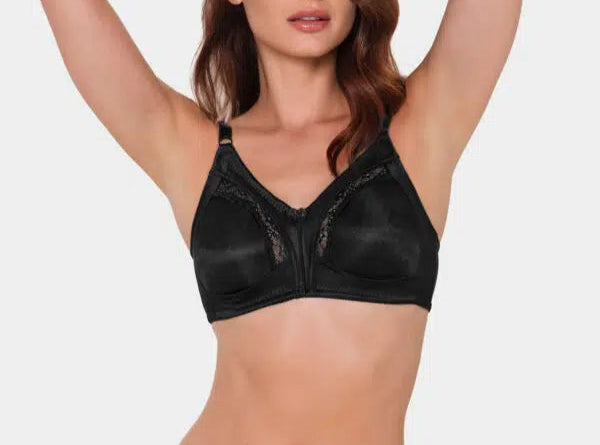 #110 - Satin Minimizer Bra Wire-free Without Padding
