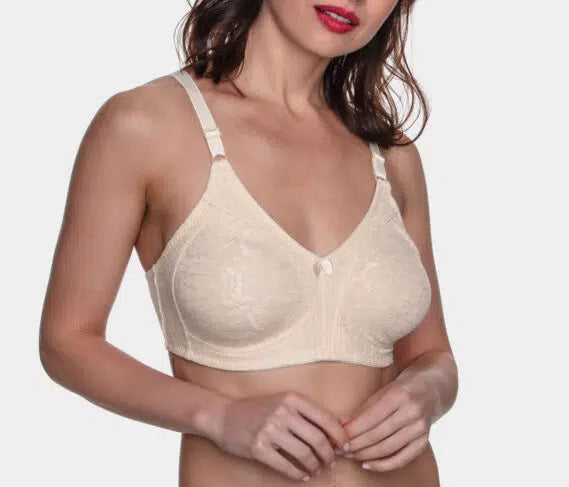#101 -Lace Minimizer Wire-Free Bra Without Padding