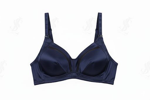 #108 - Wire-Free Seamless Metallic Cup Bra