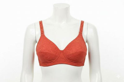 #109 - Wire-Free Lined Cup Lace Bra