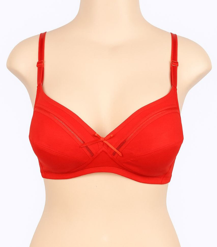 #110 - Cotton Wire-Free Non-Padded Comfort Bra