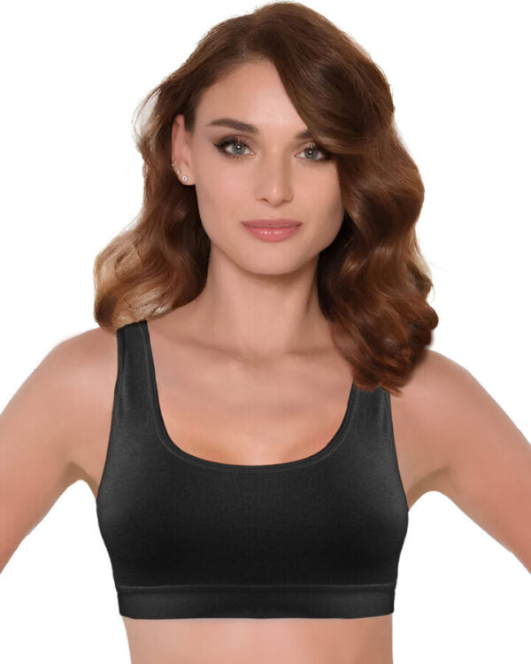 #111 - Crop Top Sport Bralette with Removable Paddings