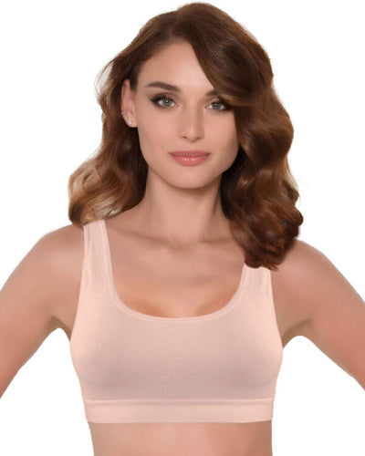 #111 - Crop Top Sport Bralette with Removable Paddings
