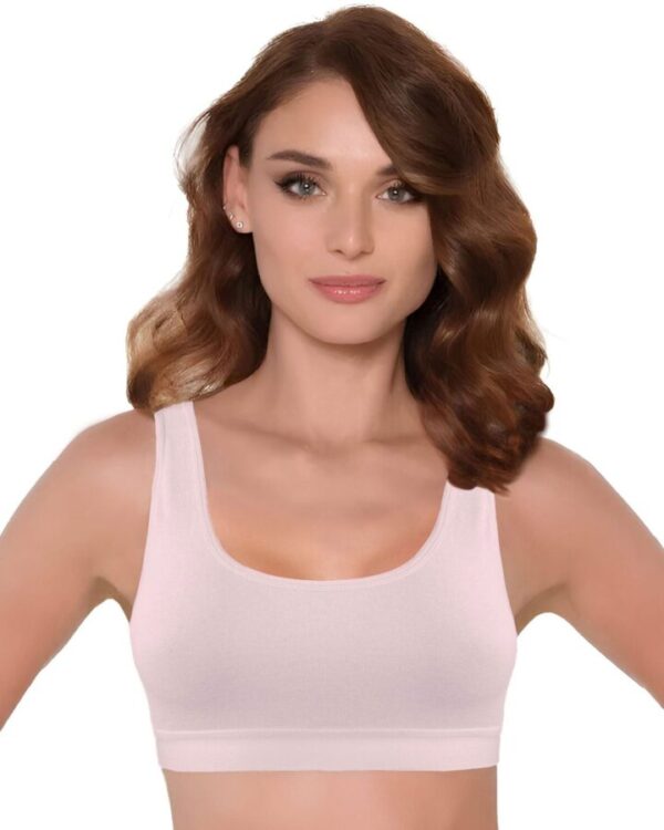 #111 - Crop Top Sport Bralette with Removable Paddings