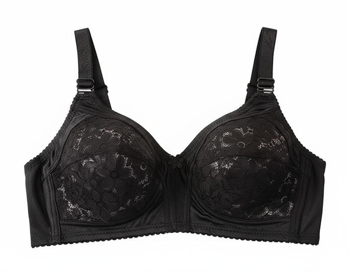 #106 - Comfy Wire-free Lace Cup Bras Without Padding