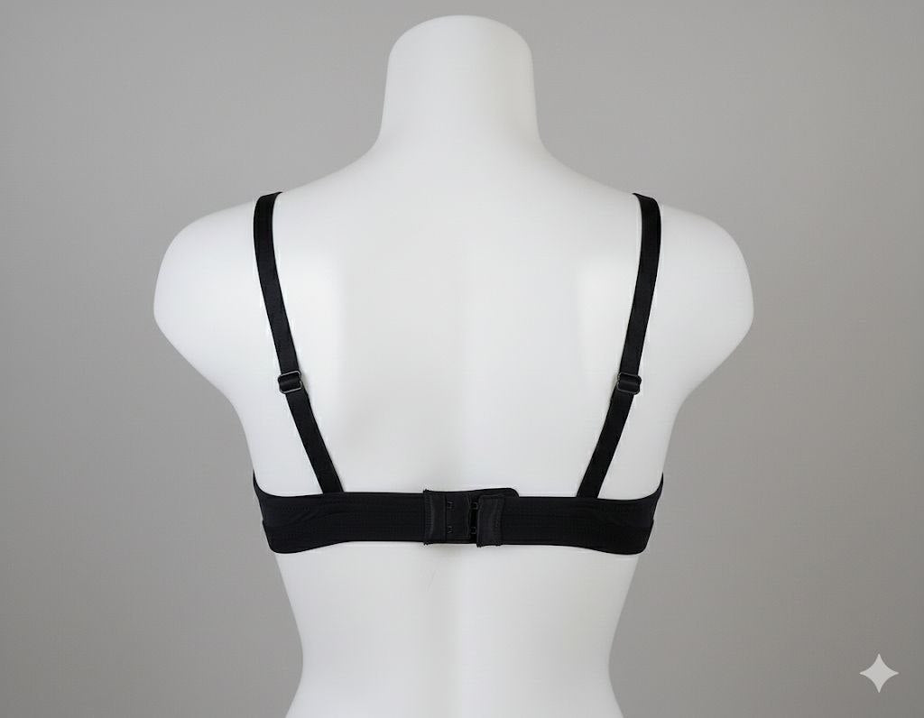 #114-Unpadded Wire-Free Microfabric Sporty Chic Bra