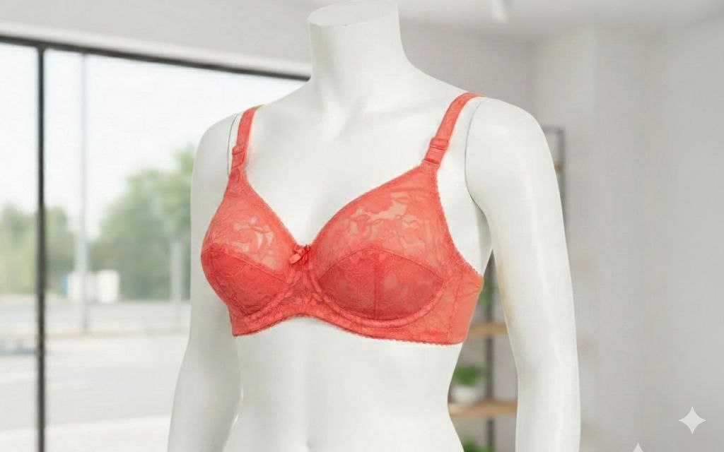 #109 -Primum Lace Wire-Free Non-Padded Lined Cup Bra