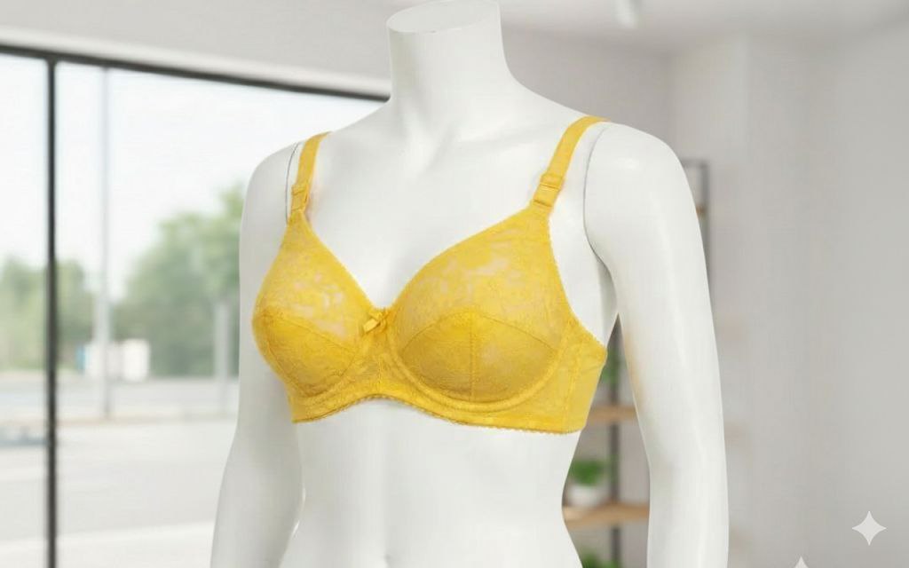 #109 -Primum Lace Wire-Free Non-Padded Lined Cup Bra