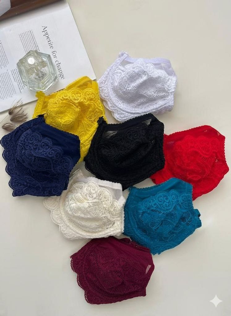 #209 - Underwired Sheer Lace Trim Bra