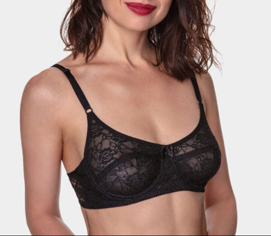 #210-Underwired Lace Bra Without Padding