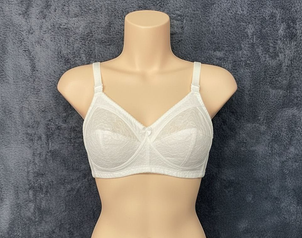 #118  Soft Cup Wire-Free Non-Padded  Lace Bra