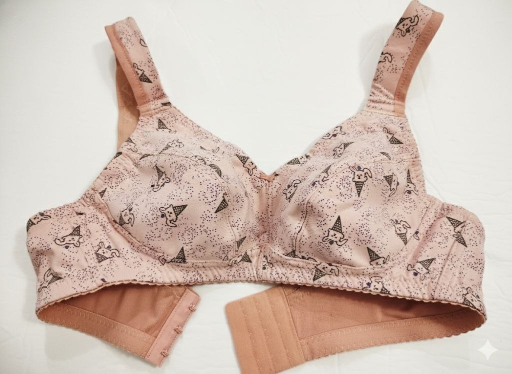 #116 - Cotton Wire-Free Unpadded Full Cup Bra