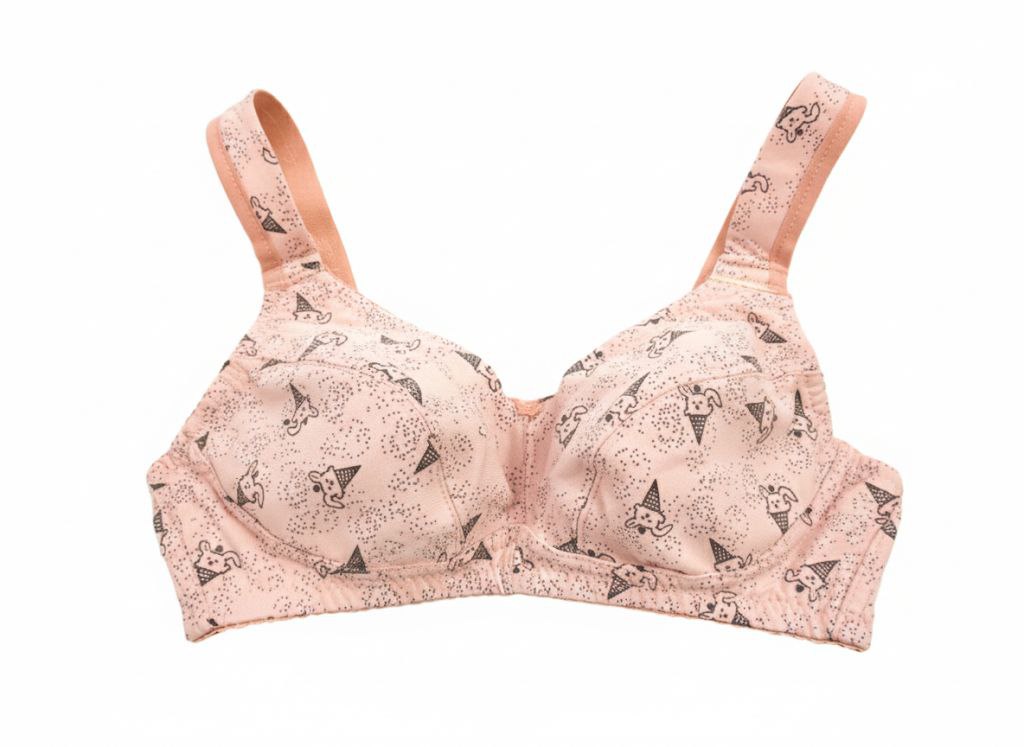 #116 - Cotton Wire-Free Unpadded Full Cup Bra