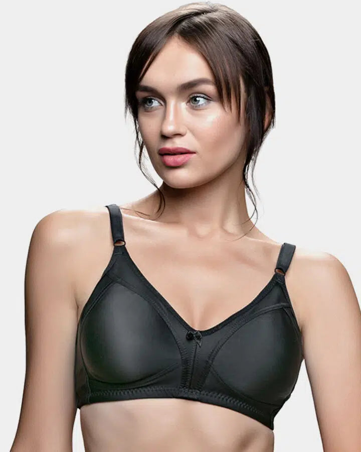 #105 - Seamless Minimizer Unpadded Microfiber Wire-free V-Neck Bra