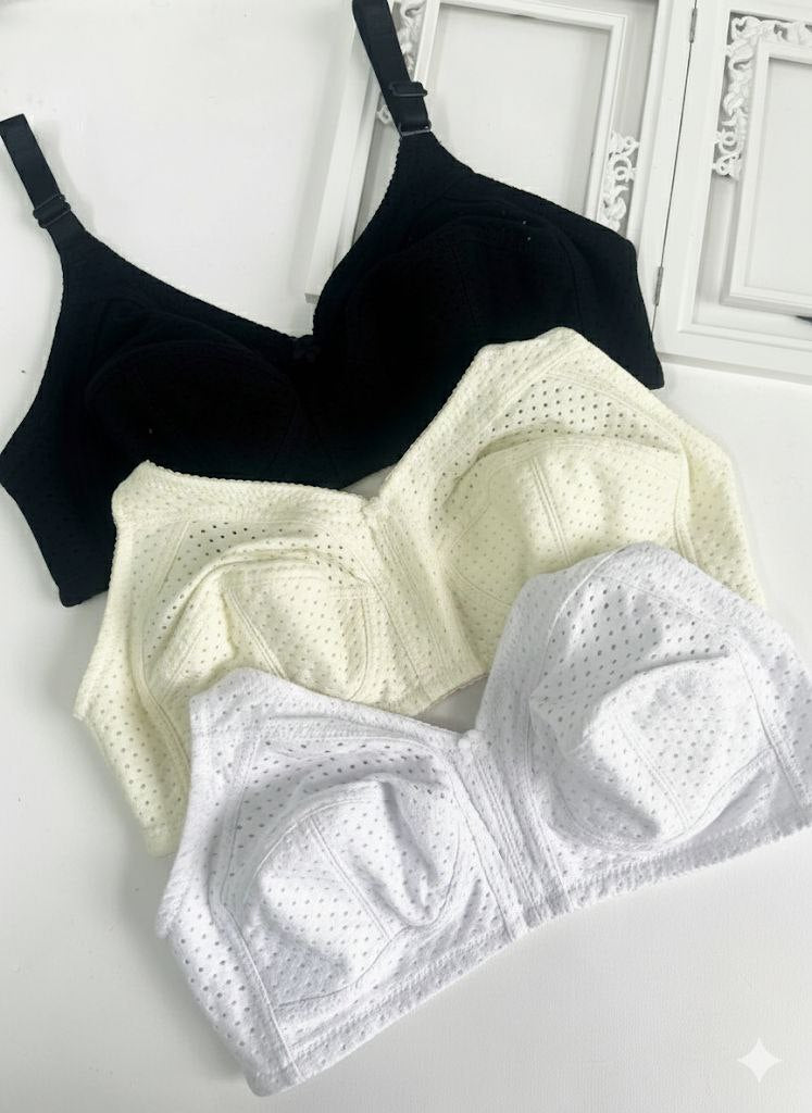 #121 - Cotton Wire-Free Unpadded Full Cup Comfort Bra