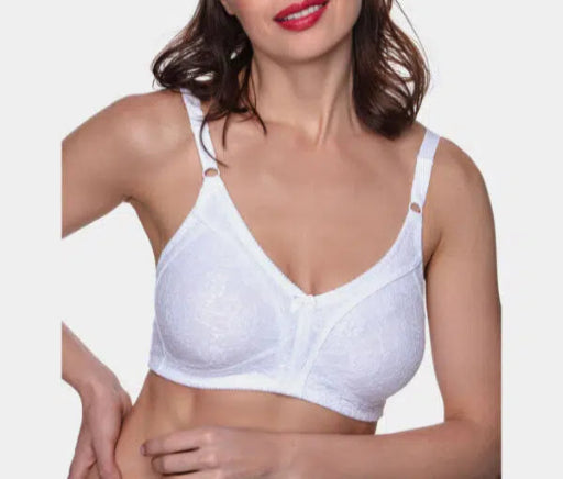 #101 -Lace Minimizer Wire-Free Bra Without Padding