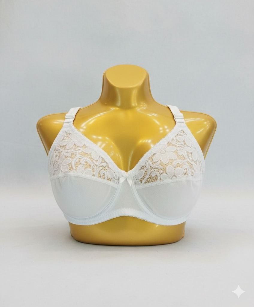 #214 - Unpadded Underwired Perlon-Lace Bra