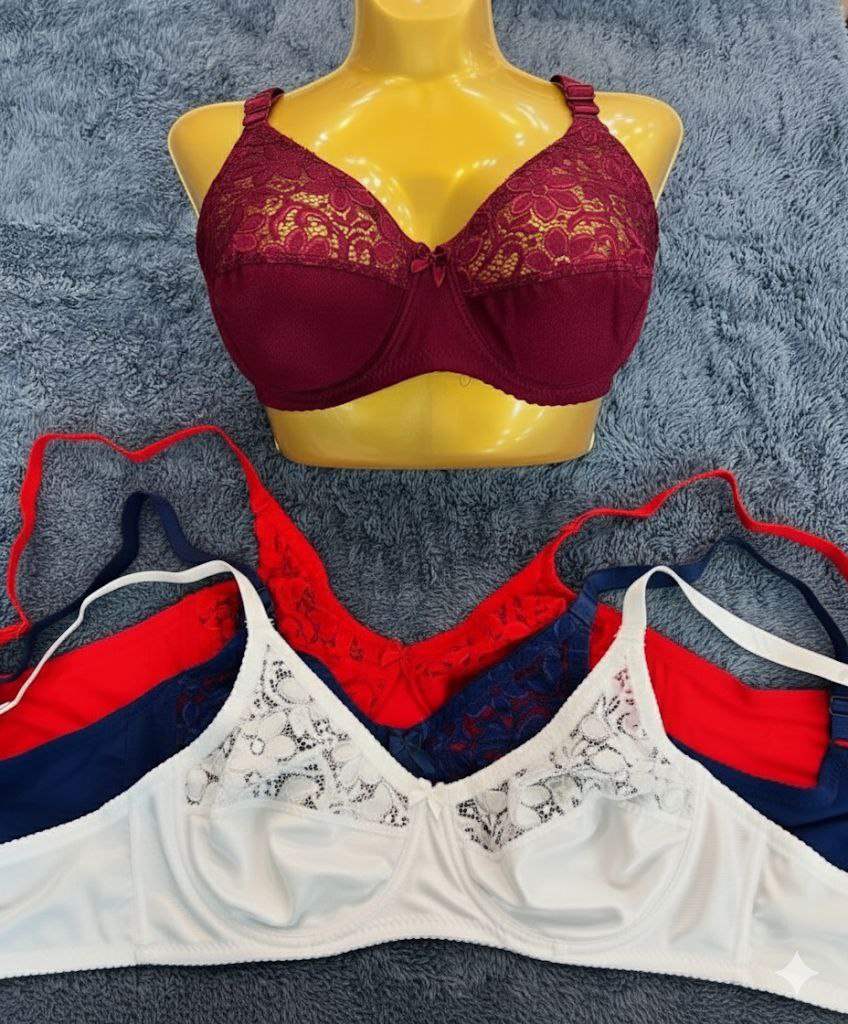 #214 - Unpadded Underwired Perlon-Lace Bra