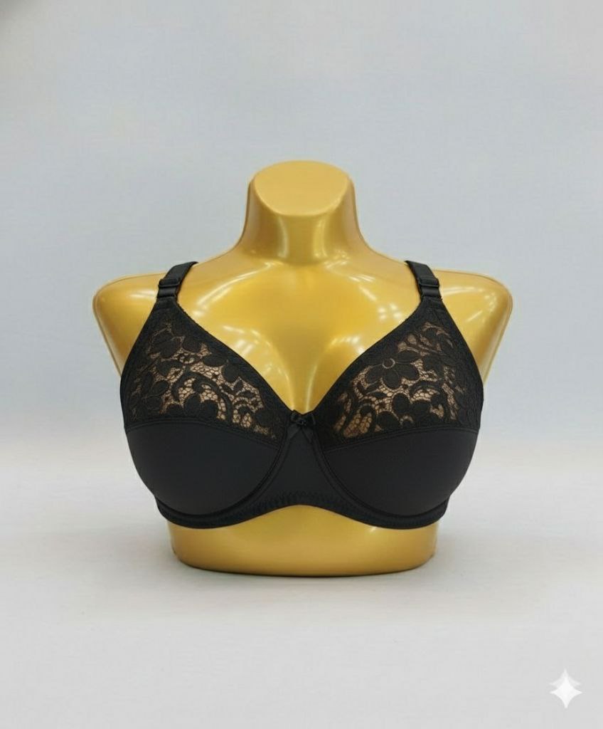 #214 - Unpadded Underwired Perlon-Lace Bra