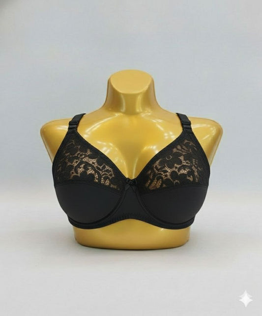 #214 - Unpadded Underwired Perlon-Lace Bra