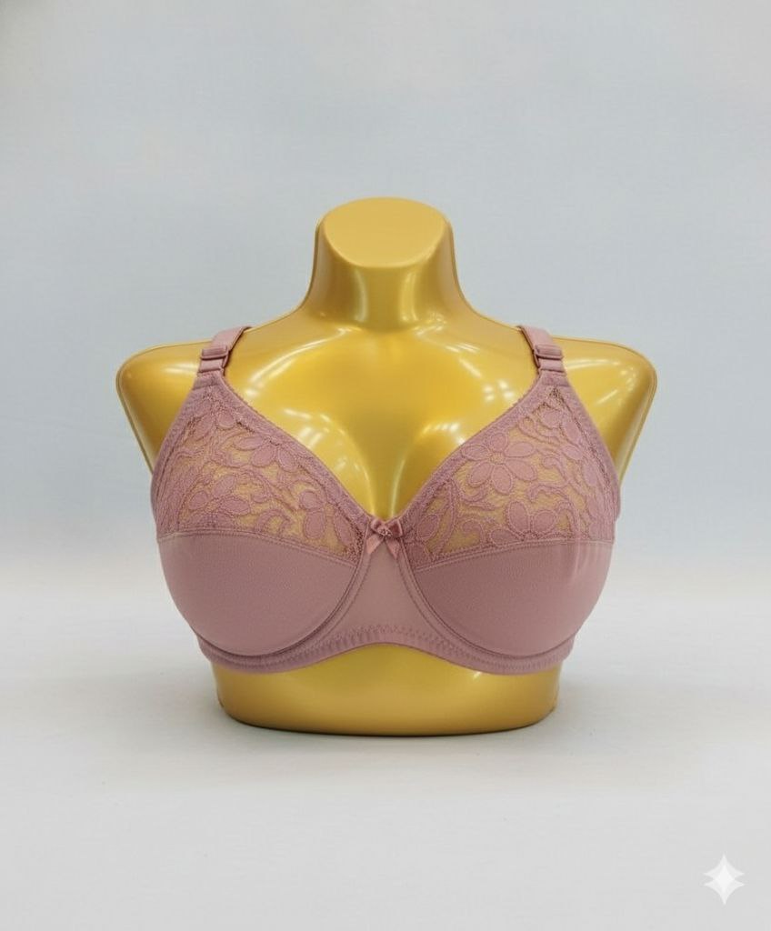 #214 - Unpadded Underwired Perlon-Lace Bra